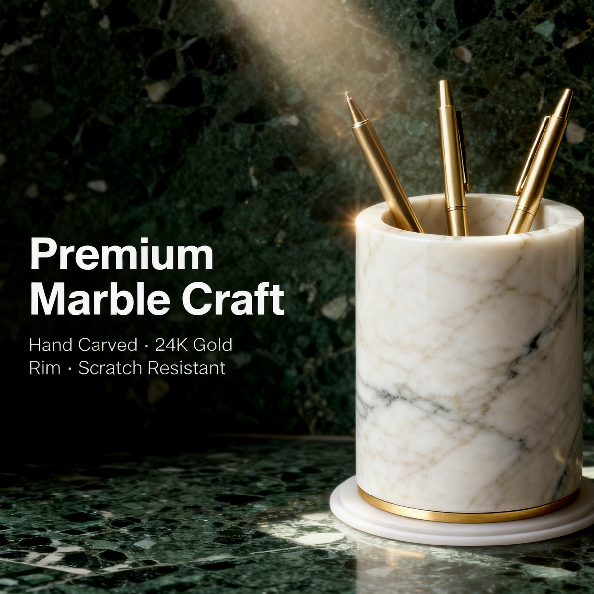 🖋️ A Sculptural Marble Desk Accessory Created To Transform Your Workspace Into A Refined Environment Of Focus, Creativity, And Modern Elegance