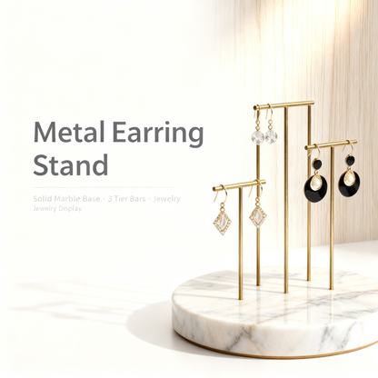 🌸 A Marble Earring Display Stand Created To Transform Your Jewelry Collection Into An Elegant Boutique-Inspired Showcase Of Beauty And Personal Expression