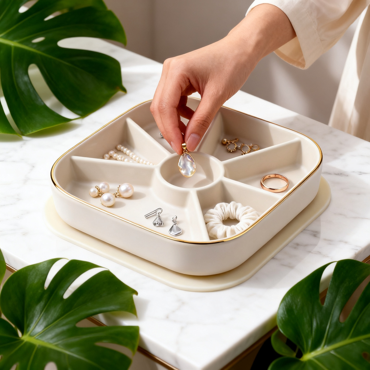 ✨ Elegant Jewelry Display Tray — A Beautiful Organizer To Showcase Your Favorite Pieces