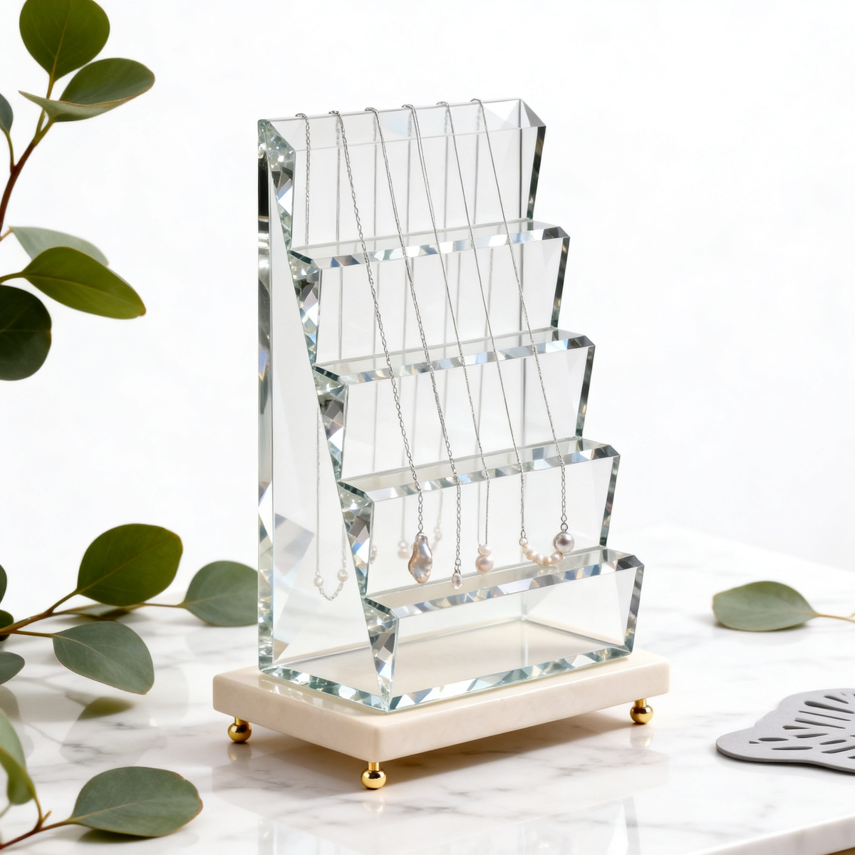 💎 Premium Jewelry Storage Tray — Transform Your Vanity Into A Stylish Personal Jewelry Corner