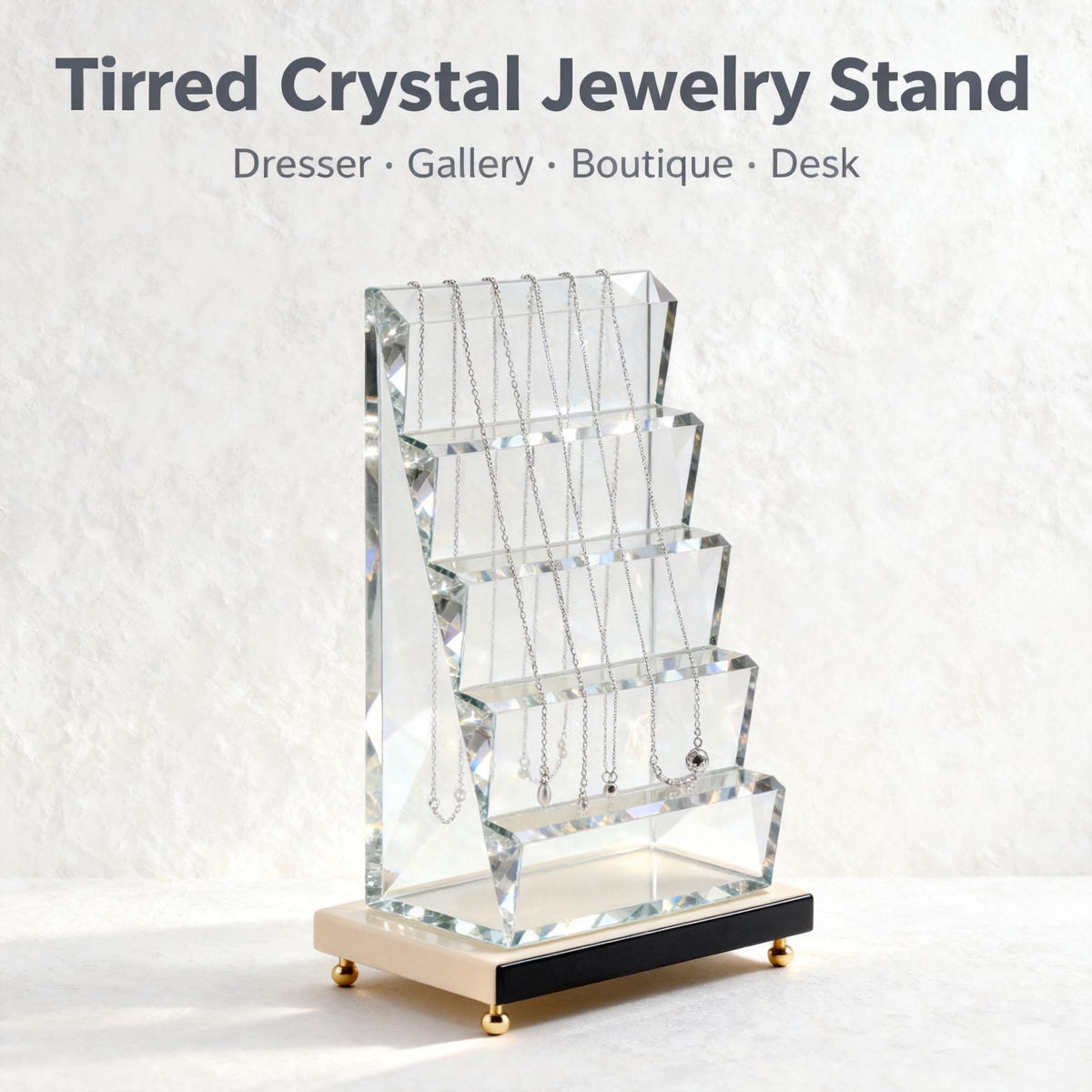 💎 Premium Jewelry Storage Tray — Transform Your Vanity Into A Stylish Personal Jewelry Corner
