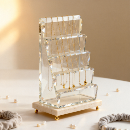 💎 Premium Jewelry Storage Tray — Transform Your Vanity Into A Stylish Personal Jewelry Corner