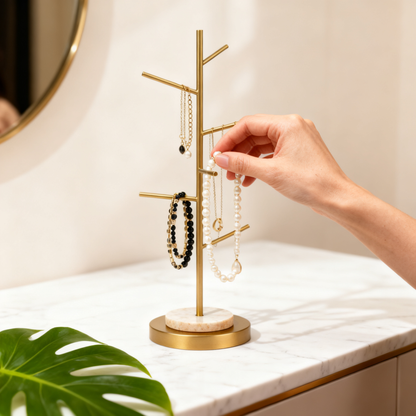 ✨ Create Your Personal Jewelry Sanctuary — An Elegant Organizer Designed To Display And Protect Your Treasured Pieces