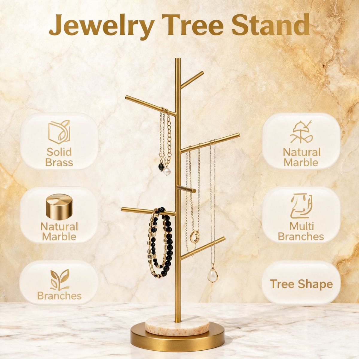 ✨ Create Your Personal Jewelry Sanctuary — An Elegant Organizer Designed To Display And Protect Your Treasured Pieces
