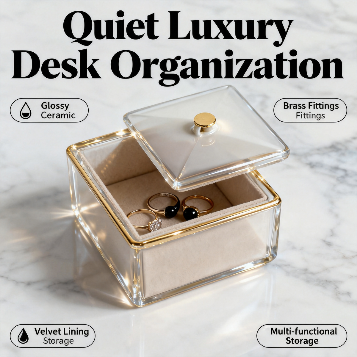 A Timeless Jewelry Box Designed to Turn Everyday Moments Into a Beautiful Ritual — Elegant Storage for Your Most Cherished Pieces
