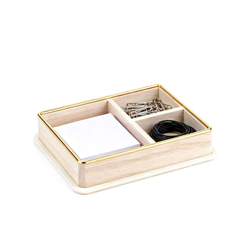 🌿 A Natural Wooden Organizer Crafted To Bring Calm, Beauty, And Effortless Order To Your Everyday Workspace