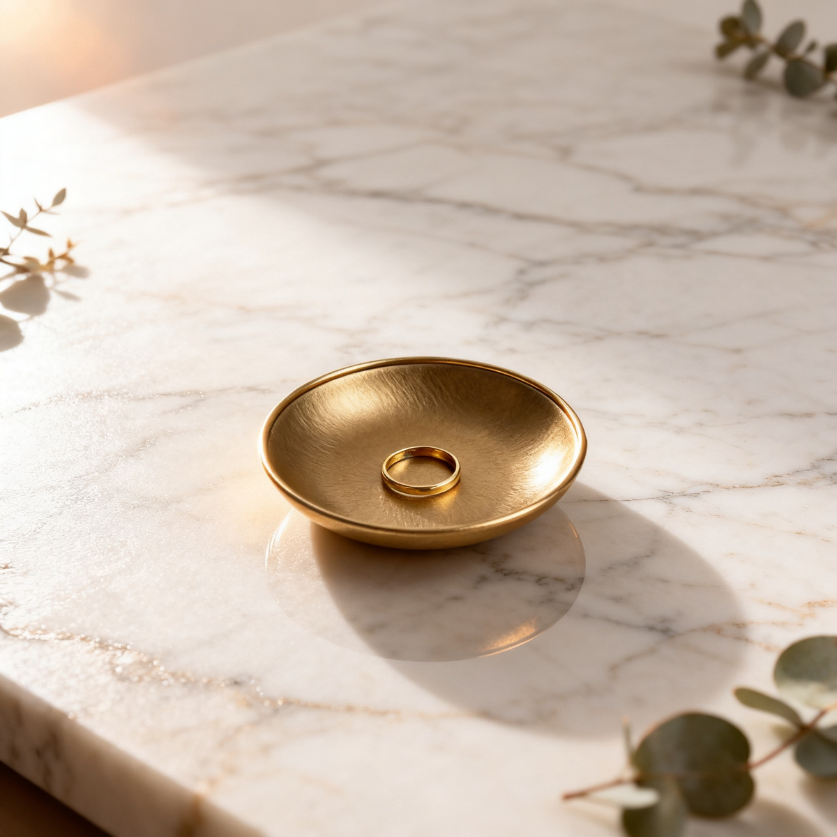 ✨ A Sculptural Gold Tray Designed To Add A Touch Of Timeless Elegance To Your Home Décor, Creating Beautiful Moments Through Simple Everyday Details