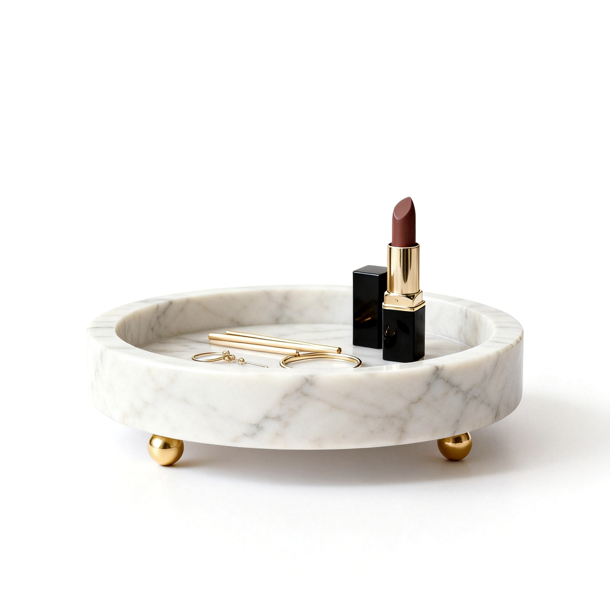 🏛️ A Timeless Marble Accent Tray Created To Bring Sophisticated Beauty, Natural Texture, And Effortless Organization Into Your Living Space