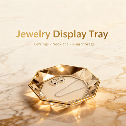💍 A Crystal-Inspired Jewelry Dish Designed To Transform Your Favorite Accessories Into A Beautiful Everyday Display Of Elegance And Personal Style